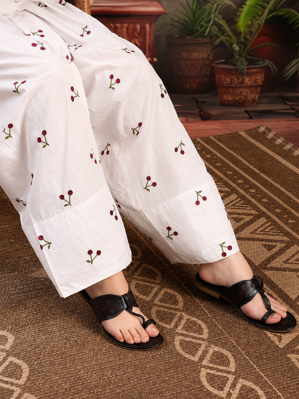 Women's Solid Straight Kurta with Printed Farshi Salwar Set