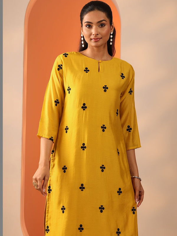 Women Floral Embroidered Regular Kurta with Trousers & With Dupatta